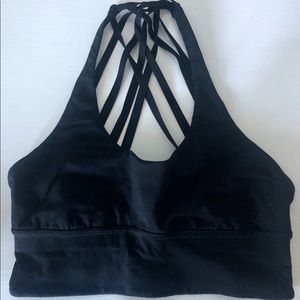 lululemon free to be moved long line bra size 6